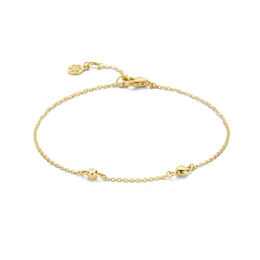 SPIRIT ICONS ‘MIRACLE’ 14 KT ARMB MED 0,02CT BRILLANT - 24126-19