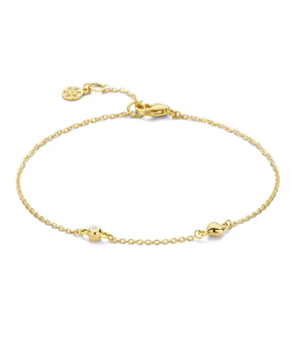 SPIRIT ICONS ‘MIRACLE’ 14 KT ARMB MED 0,02CT BRILLANT - 24126-19