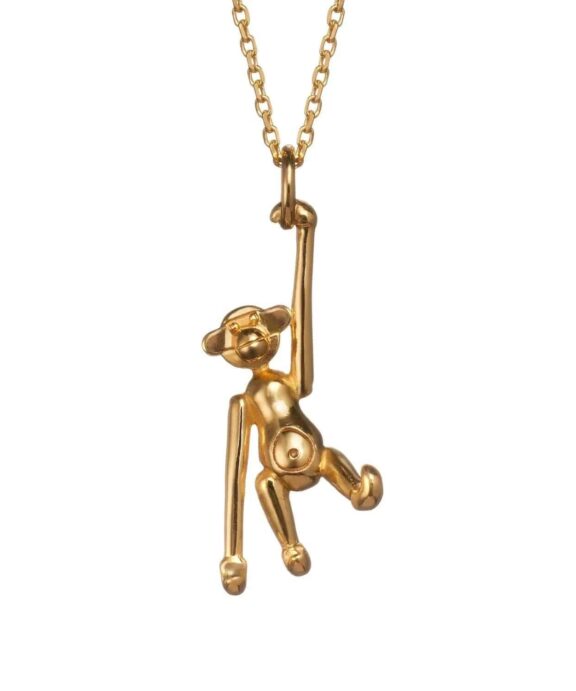 KAY BOJESEN JEWELRY ABE VEDHÆNG FORGYLDT SØLV UDEN KÆDE - KBJ-7