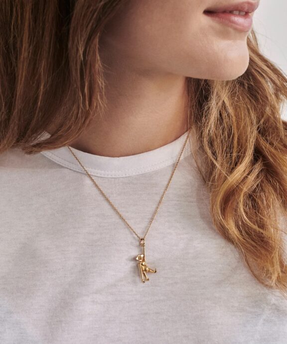 Sølvforgyldte halskæder