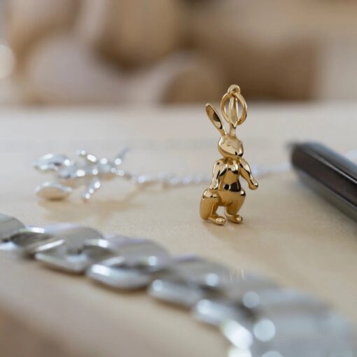 KAY BOJESEN JEWELRY KANIN VEDHÆNG FORGYLDT SØLV UDEN KÆDE - KBJ-9 - Image 3