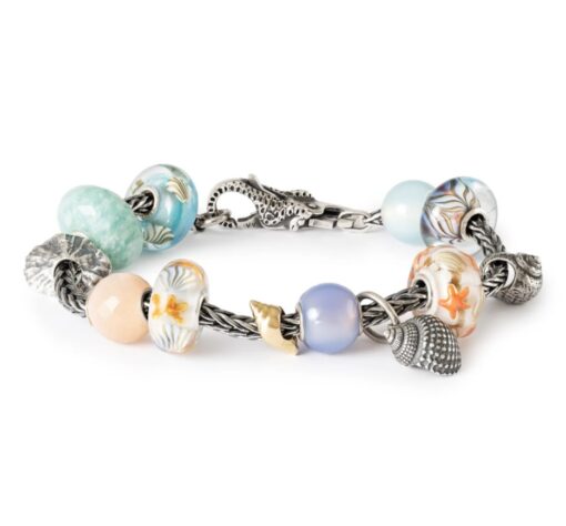 TROLLBEADS OCEAN WHISPER SØLV - TAGBE-20306 - Image 2