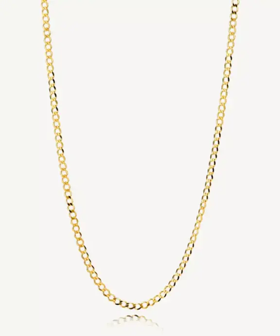 IZABEL CAMILLE  FREYA SØLV FORGYLDT HALSKÆDE - U2001GS