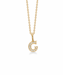 MADS Z TENDER LOVE VEDHÆNG G I 14 KARAT GULD MED BRILLANTER - 1531100-G