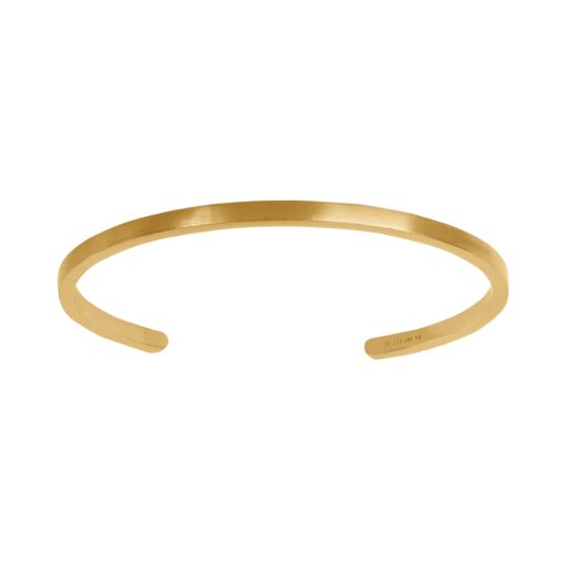 BYBIEHL GRACE BANGLE ARMRING I 14 KARAT FORGYLDT METALBLANDING - 2-5001-GP-B