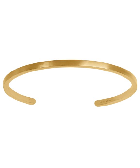 BYBIEHL GRACE BANGLE ARMRING I 14 KARAT FORGYLDT METALBLANDING - 2-5001-GP-B