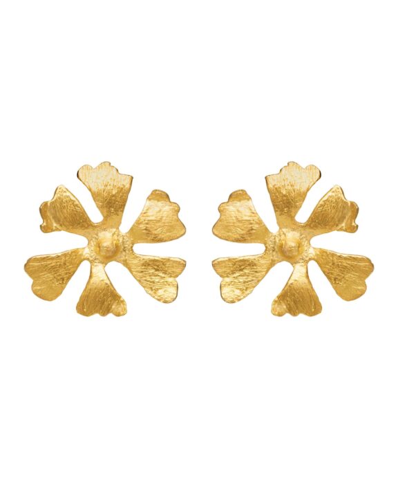 SUSANNE FRIIS BJØRNER ØRERINGE BLOMST - 5706-2-999