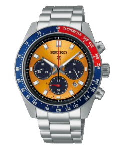 SEIKO PROSPEX SOLAR UR HERRE MED ORANGE SKIVE - SSC947P1
