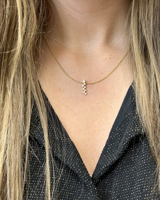 CHRISTOFFERSEN JEWELLERY VEDHÆNG 8 KARAT GULD MED ZIRKONIA - 4071256-3 - Billede 3