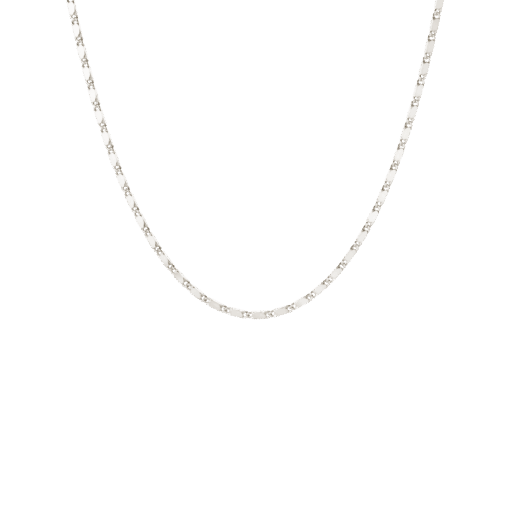 CAMILLE BRINCH LARGE ESSENTIA HALSKÆDE SØLV - LEN-45