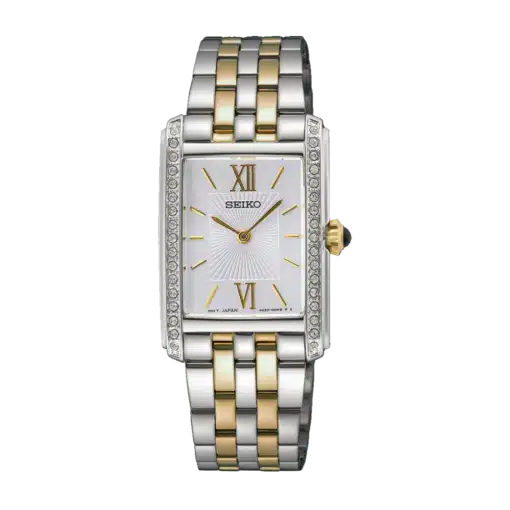 SEIKO UR DAME TOFARVET STÅL - SWR093P1