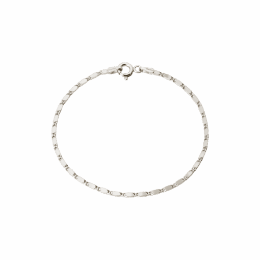 CAMILLE BRINCH SMALL ESSENTIA ARMBÅND SØLV 19 CM - SEB-19