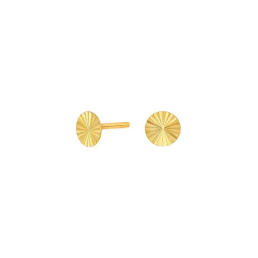 SIERSBØL 8 KARAT GULD ØRERINGE MED DIAMANT CUT - 30832180300