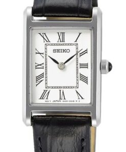 SEIKO CLASSIC UR FIRKANTE STÅL - SWR107P1