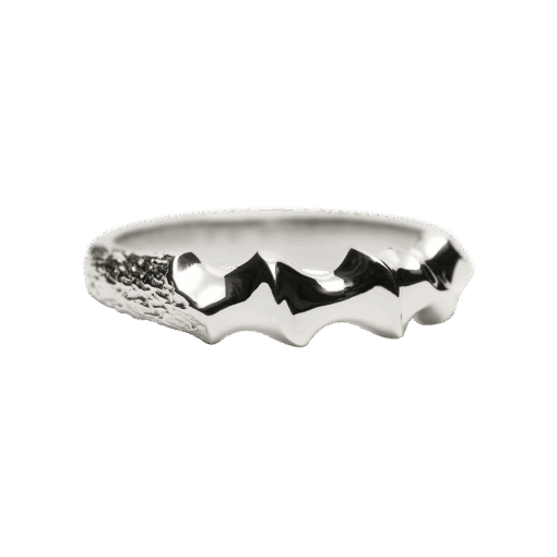 CAMILLE BRINCH SMALL PHOENIX FLAMES RING I SØLV - SPFLR