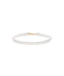 JULIE SANDLAU ESTHER ARMBÅND I 14 KARAT GULD MED PERLER - YG14-BR323XS/S