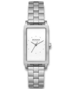 SKAGEN HAGEN UR DAME LILLE STÅL FIRKANTET - SKW3130