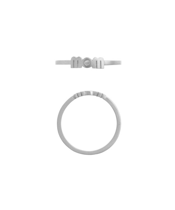 STINE A WOW MOM RING SØLV - 4047-00