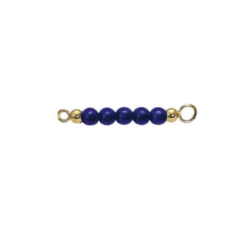HEIRING MULTI TOP TIL ARMRING I FORGYLDT SØLV MED LAPIS - 53-4-24FG