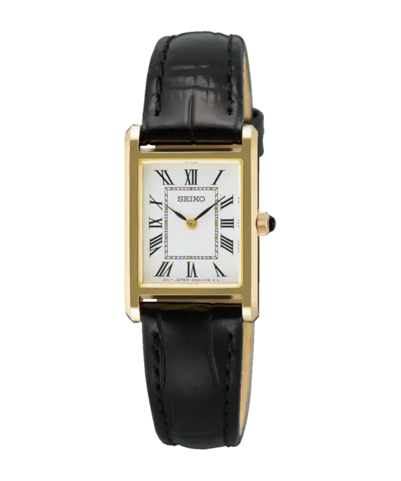 SEIKO UR DAME FIRKANTET DUBLE - SWR108P1