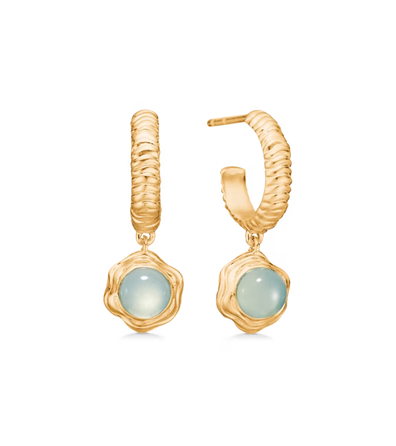 STUDIO Z ENDLESS WAVES FORGYLDT ØRERINGE - 7217914