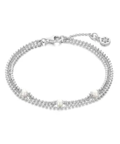 SPIRIT ICONS VENUS ARMBÅND SØLV MED PERLER -  20731