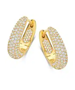 SPIRIT ICONS GRAND CALLAS ØRERING FORGYLDT MED STEM - 42362