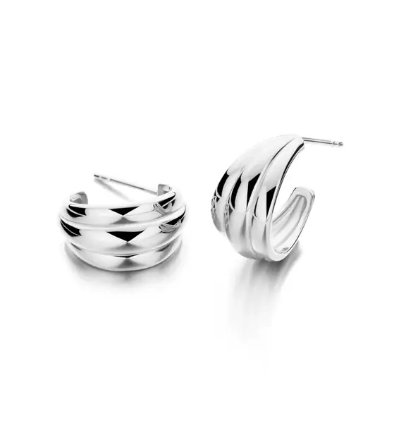 SPIRIT ICONS EMELDA ØRERING SØLV LILLE- 42521