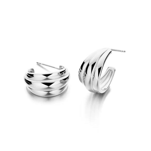 SPIRIT ICONS EMELDA ØRERING SØLV LILLE- 42521