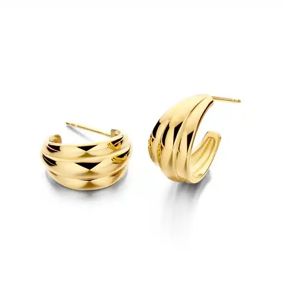 SPIRIT ICONS EMELDA ØRERING FORGYLDT LILLE - 42522