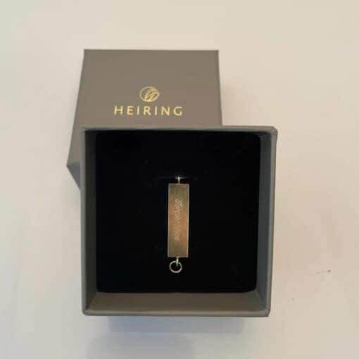 HEIRING SIGNET TOP TIL MULTI ARMRING I FORGYLDT SØLV - 53-4-36FG - Billede 3