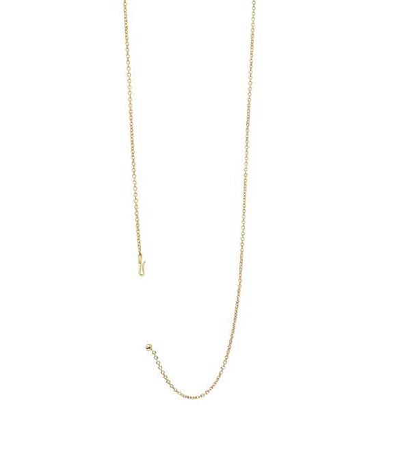 HEIRING MULTI CHAIN SØLV FORGYLDT 42 CM - 53-4-71FG