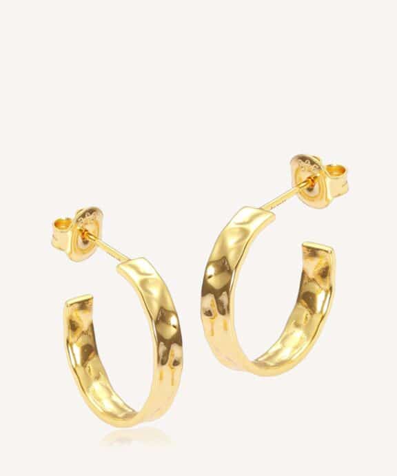 IZABEL CAMILLE MILLE SØLV FORGYLDT ØRERINGE - A1890GS