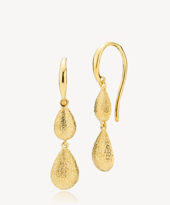 IZABEL CAMILLE NIRVANA SØLV FORGYLDT ØRESTIK - A1905GS