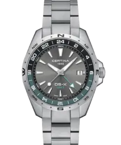 CERTINA UR DS-X GMT HERRE STÅL - C0474521108100