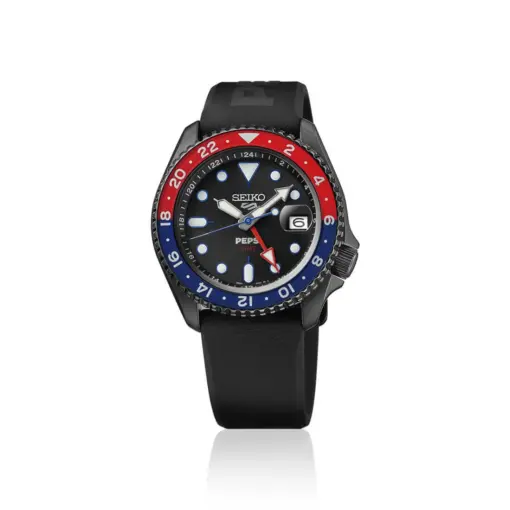 SEIKO 5 SPORT GMT LIMITERET PEPSI MAX - SSK047K1