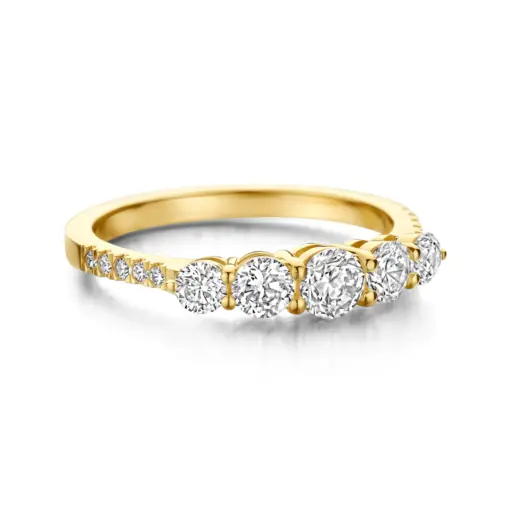SPIRIT ICONS THALIA RING SØLV FORGYLDT MED ZIRKONIA (L)- 51482 - Billede 2