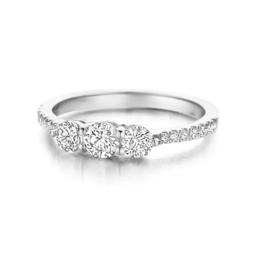 SPIRIT ICONS THALIA SØLV RING MED ZIRKONIA (S) - 51471 - Billede 2