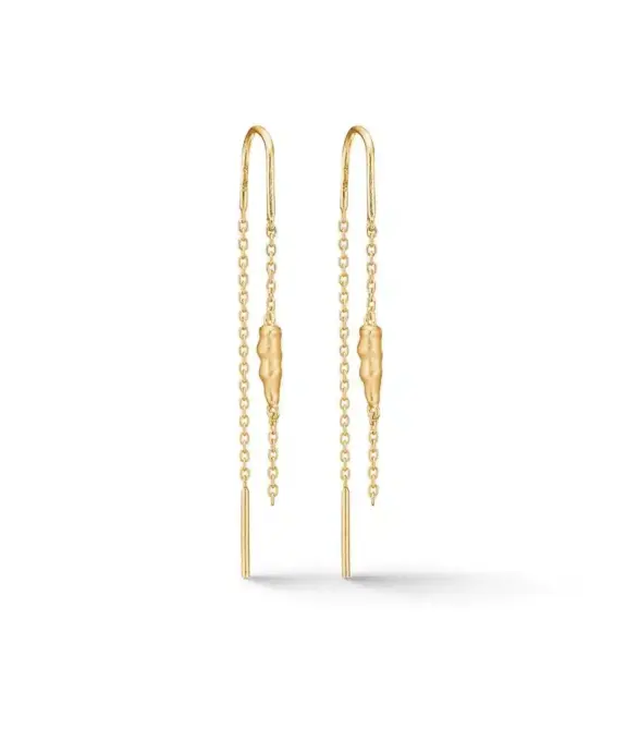 STUDIO Z SØLV FORGYLDT ØRERINGE ICICLE - 7200937