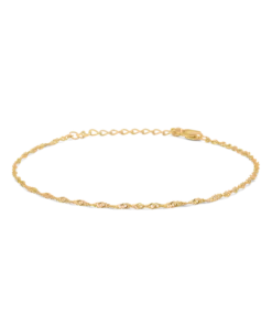 STUDIO SØLV FORGYLDT ARMBÅND FLOW - 7250452