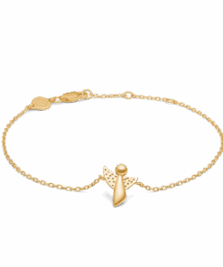 MADS Z ME AND MY ANGEL ARMBÅND I FORGYLDT SØLV - 2250031