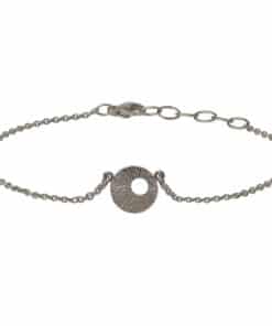 HEIRING DRØMMEFANGER ARMBÅND MINI I OXYDERET SØLV - 51-4-76OX