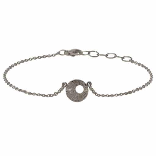 HEIRING DRØMMEFANGER ARMBÅND MINI I OXYDERET SØLV - 51-4-76OX