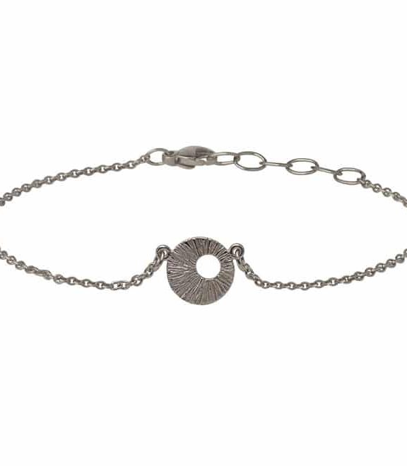 HEIRING DRØMMEFANGER ARMBÅND MINI I OXYDERET SØLV - 51-4-76OX