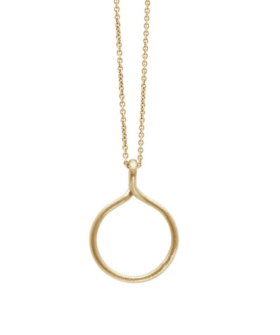 HEIRING DRØMMEFANGER VEDHÆNG LILLE I FORGYLDT SØLV - 51-9-01FG