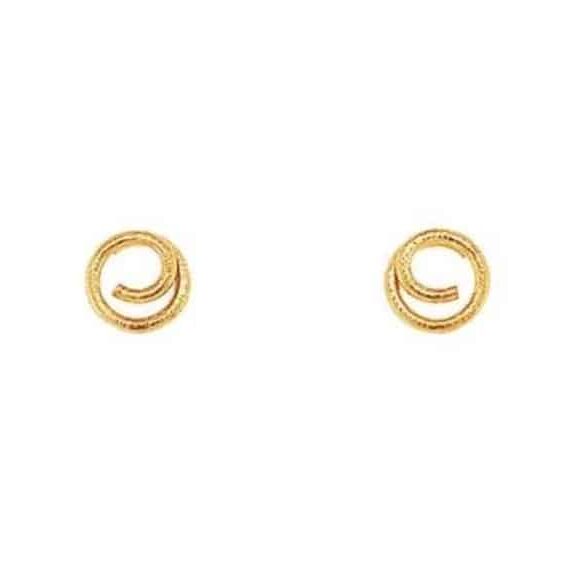 HEIRING CIRKUS ØRESTIK MINI SØLV FORGYLDT - 52-1-24FG