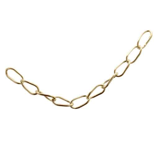 HEIRING ARMBÅND ÅBEN RUND PANSER MØNSTER 2 MM I 14 KARAT GULD - 75-2-64
