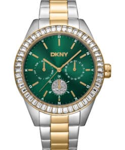 DKNY NOLITA MULTI GLITZ UR DAME TO FARVET MED LÆNKE - DK1L027M0095