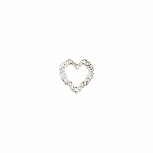 CAMILLE BRINCH MINI HEART CRUSH VEDHÆNG I SØLV - MINIHCRHP