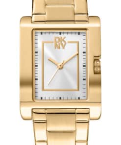 DKNY WESTSIDE MIDI UR DAME GULD FARVET MED LÆNKE - DK1L007M0055